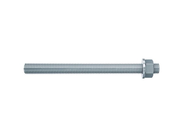 Fischer FIS A, M12, Stål, Fullt gjenget stang, 120 mm, 10 stykker