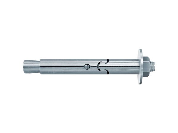 Fischer FSA 8/15 B, Gjenget anker, Betong, Metall, Grå, 1,2 cm, 6,5 cm