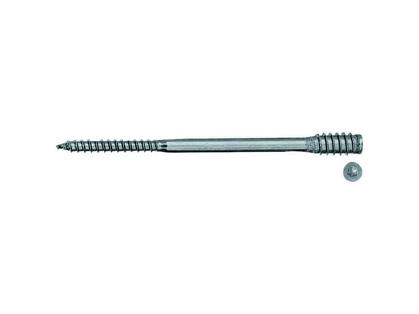 Fischer 59061, Ruuvi, Sinkkipinnoitettu teräs, Puu, Sinkki, Osittainen kierre, Torx