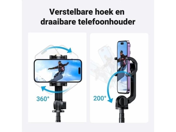Ugreen 15062, Smartphone, Svart, Varje varumärke, Akrylnitrilbutadienstyren (ABS), Aluminium, Silikon, 360°, 18,3 cm (7.2")