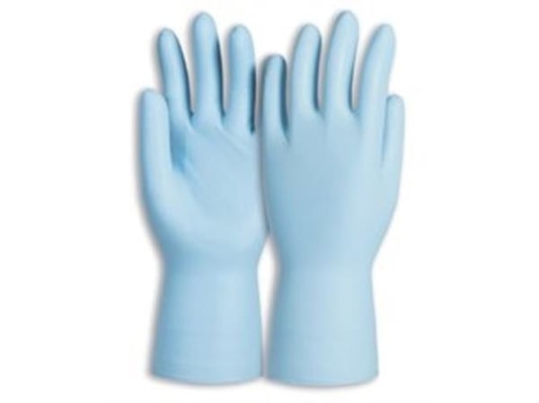 Käsineet Dermatril 743, nitriili, koko 7, laatikko 50 kpl.