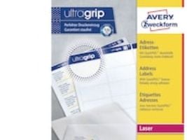 Avery - Hvit - 99.1 x 38.1 mm 1400 etikett(er) (100 ark x 14) adresselapper