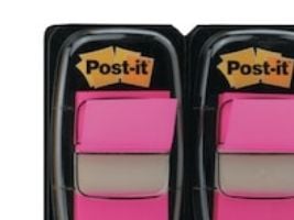 Post-It 7100134785, Suorakulmio, Vaaleanpunainen, Paperi, 23,8 mm, 43,2 mm, 50 arkkia