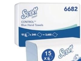 Scott Papierhandtuch 6682 Interfold 1lg. blau 15x240Bl./Pack. (6682)