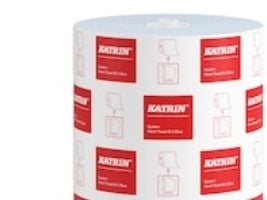 Håndklædepapir Katrin 460263 Plus System Towel M2 blå - (6 ruller pr. karton)