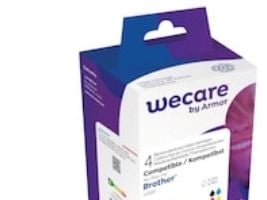 Wecare K10388W4, Musta, Syaani, Magenta, Keltainen, 12 ml, 6 ml, 4 kpl, Monipakkaus