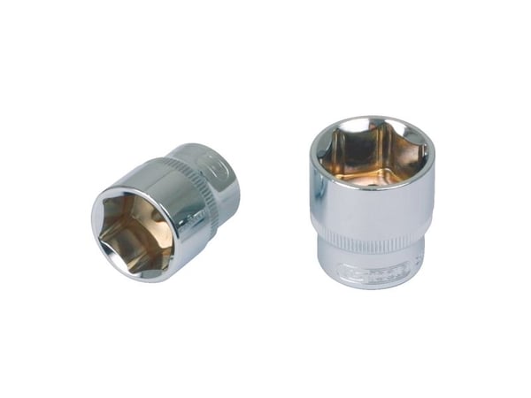 KS TOOLS 1/2" CHROMEplus sekskantsokkel, 14mm (918.1214)