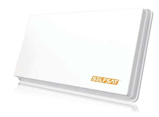 SelfSat H30D - Antenne - plate - satellitt - 33.7 dBi - Enkel LNB
