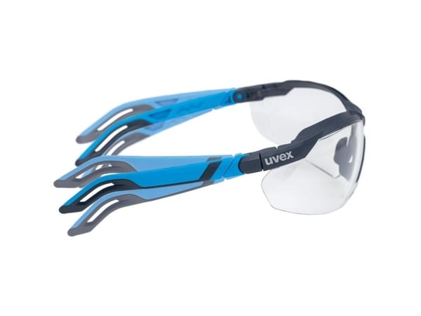 Uvex 9183265, Skyddsglasögon, Antracit, Blå, Polykarbonat, 1 styck