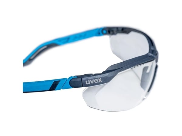 Uvex 9183265, Skyddsglasögon, Antracit, Blå, Polykarbonat, 1 styck