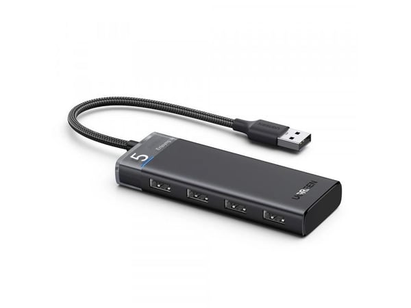 USB HUB Ugreen Adapter, USB-A til 4x USB-A-hub UGREEN CM653 (grå)