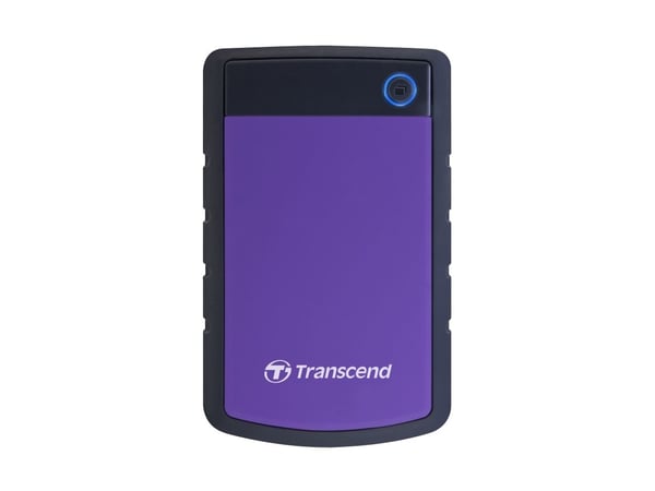 Transcend StoreJet 25H3P - Festplatte - 1 TB - extern - 6,4 cm (2,5") - SuperSpeed USB - 5400 U/min - Puffer: 8 MB - briljant lila (TS1TSJ25H3P)