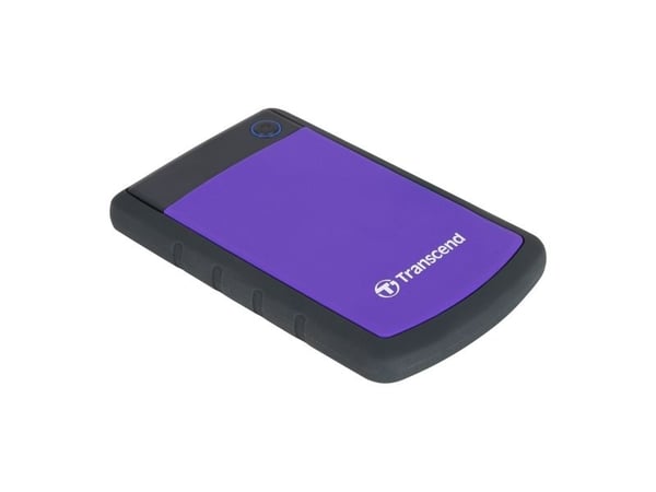 Transcend StoreJet 25H3P - Festplatte - 1 TB - extern - 6,4 cm (2,5") - SuperSpeed USB - 5400 U/min - Puffer: 8 MB - briljant lila (TS1TSJ25H3P)