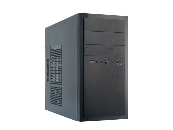 Chieftec Hi-Fi Series HT-01B - Tower - micro ATX 300 watt - svart - USB/FireWire/Lyd