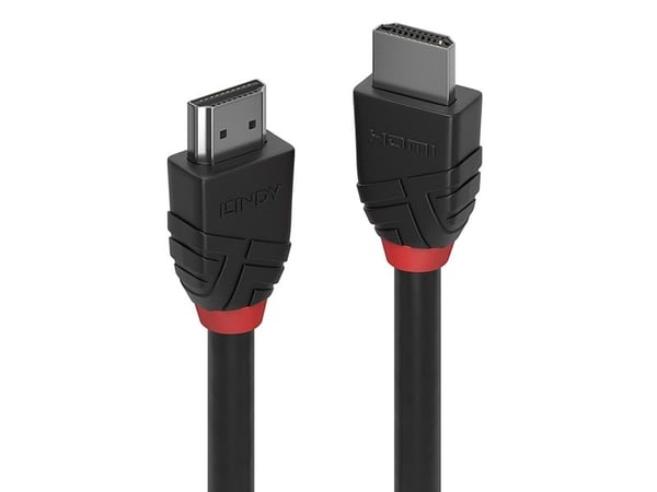 Lindy 36473, 3 m, HDMI Type A (Standard), HDMI Type A (Standard), 4096 x 2160 piksler, 18 Gbit/sek., Sort