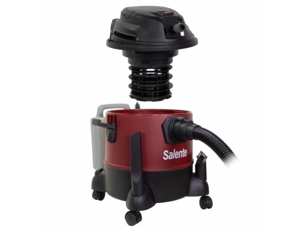 Salente Combo, Torr&våt, Svart, Röd, 20 l, 20 l, 4 l, 4 hjul