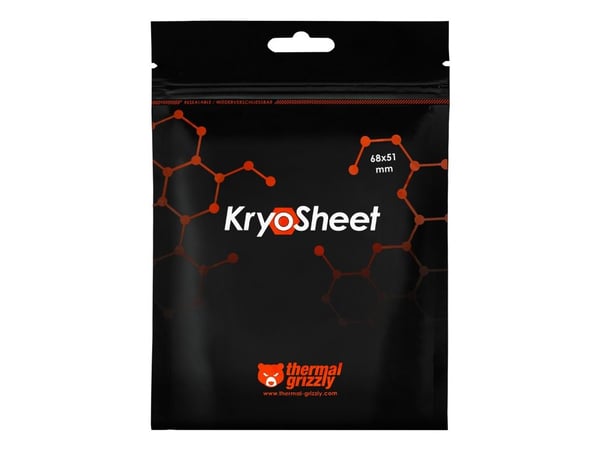 Thermal Grizzly KryoSheet - Termopute - antrasitt