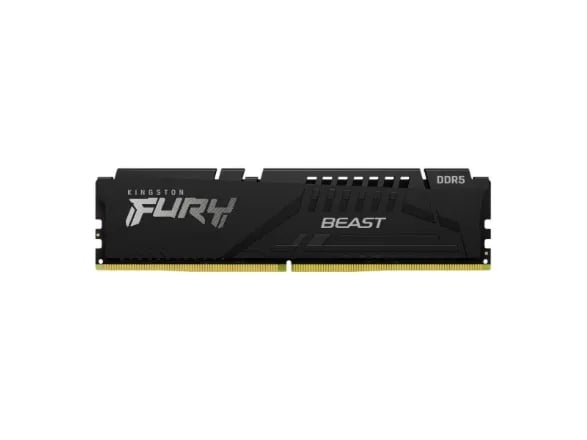 Kingston Technology FURY Beast 32 Gt 6000 MT/s DDR5 CL36 DIMM 1Rx8 , musta, 32 GB, 1 x 32 GB, DDR5, 288-pin DIMM