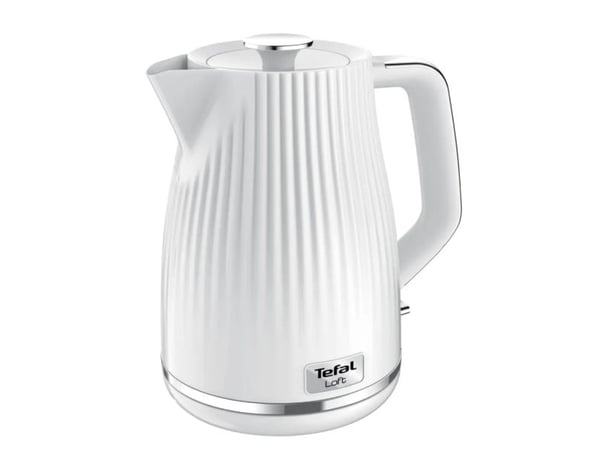 Tefal KO250130, 1,7 L, 2400 W, Valkoinen, Ylikuumenemissuoja