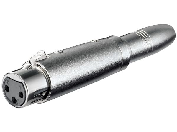Goobay XLR 003, 6.35mm, 3pin