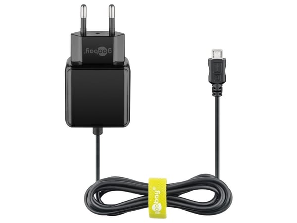 Goobay 49603, inomhus, AC, ?DC, 5 V, 3 A, 1,5 m, Svart