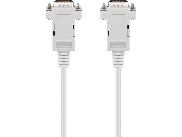 wentronic - Seriell kabel - DB-9 (hann) til DB-9 (hann) - 2 m