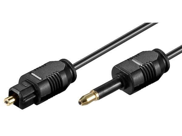 Goobay AVK 224-100 1.0m, 1 m, Toslink, 3.5mm