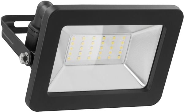 Goobay 53872, Svart, IP65, Gjuten aluminium, Glas, Metall, Plast, 0,1 ms, 30 W, LED