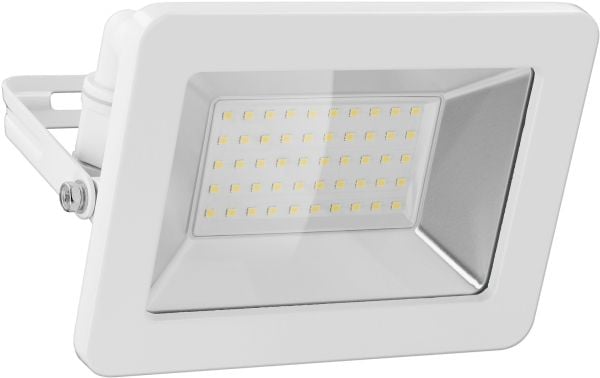 Goobay 53875, Valkoinen, IP65, Alumiini, Lasi, Metalli, Muovi, 0,1 ms, 50 W, LED