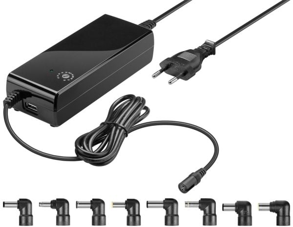Goobay 55001, Laptop, Innendørs, 100 - 240 V, 60 Hz, 90 W, 12, 14, 15, 16, 18, 18.5, 19, 19.5, 20, 21, 22 V