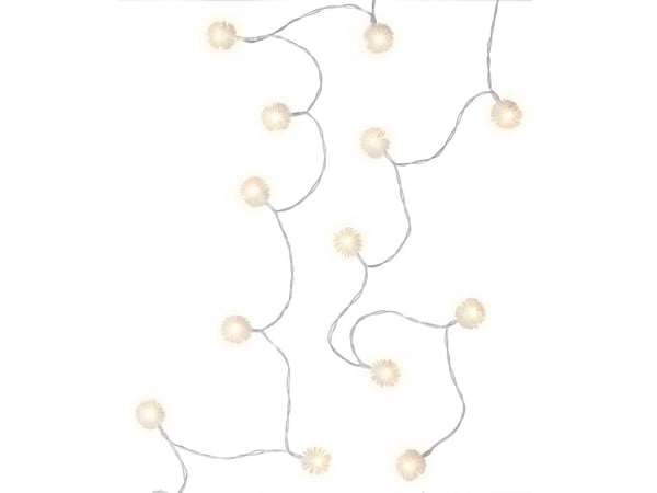 Goobay 60273, Fairy lights, Läpinäkyvä, Valkoinen, Kupari, Muovi, IP20, 20 lamppua, LED