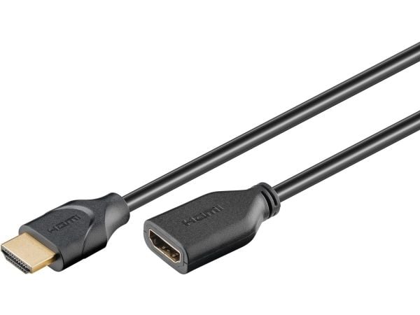 Høyhastighets HDMI™-forlengelseskabel med Ethernet - 1 m