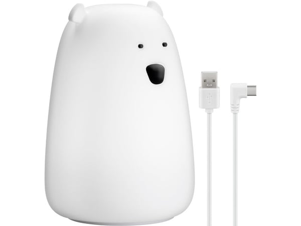 LED-vågelampe "Isbjørn"