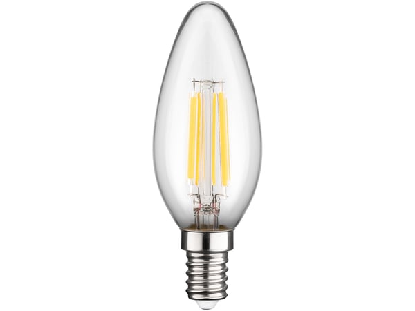 Goobay 65393, 6 W, E14, 1055 lm, 20000 timer, Varm hvit