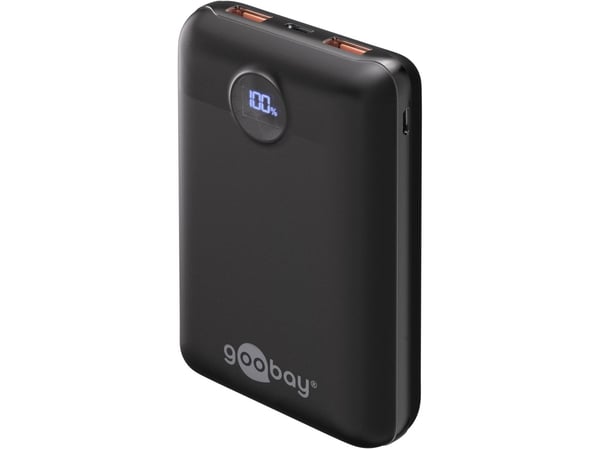 Goobay Powerbank Compact 20000mAh Sort