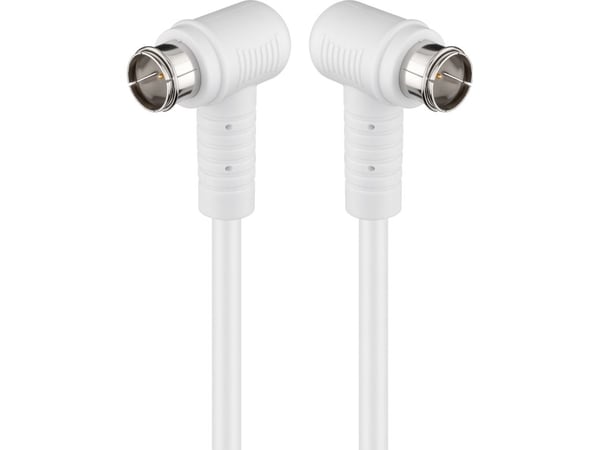 Goobay 67341, 1,5 m, F plug, F plug, Hvit