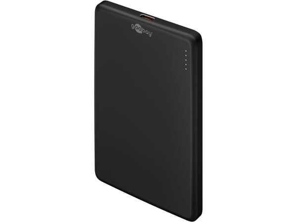 Goobay Magnetic Trådløs Powerbank 5000mAh Sort