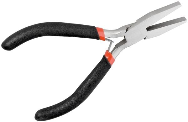 FIXPOINT Straight flat nose pliers with 125mm insulation (77094)