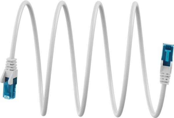 Ultraflexibel patchkabel CAT 6 A, U/UTP, vit