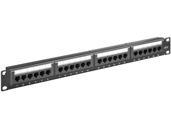 Wentronic - Patch-panel - CAT 6 - UTP - RJ-45 X 24