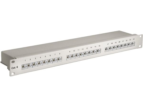 Goobay 94036, RJ-45, Cat6, Grå