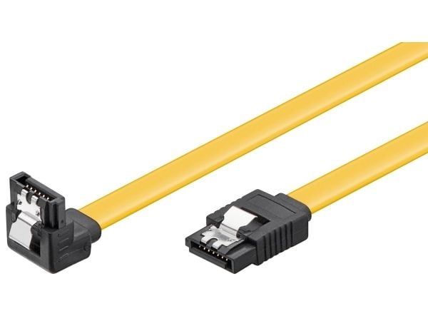 Goobay 1m SATA HDD, 1 m, Hankjønn/hankjønn, Gult