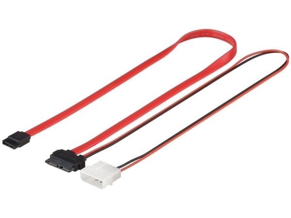 Goobay 95713, Molex (4-pin), 0,3 m, Uros, Naaras, Suora, Suora