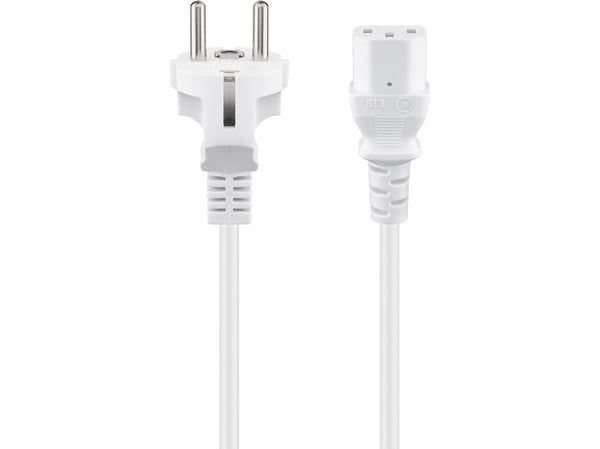 Goobay CEE 7/7 - C 13, 1,5 m, CEE7/7, C13-kontakt