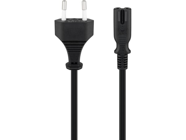 Goobay 97359, 0,5 m, CEE7/16, C7-kontakt, 250 V