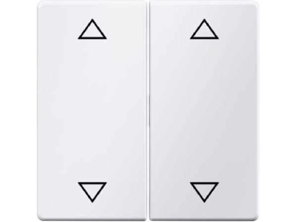 Berker 16446089, Vit, Duroplast, Skruvlös, Berker, 10 styck