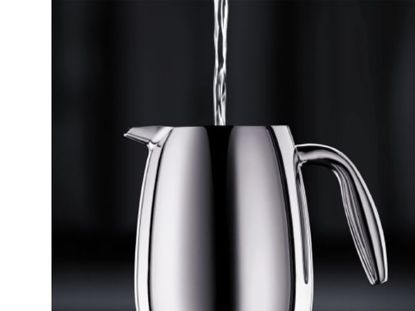 Bodum Columbia, 1 L, Ruostumaton teräs, 8 kuppia, Ruostumaton teräs, Ruostumaton teräs, 185 mm