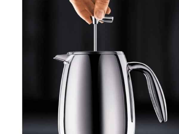 Bodum Columbia, 1 L, Ruostumaton teräs, 8 kuppia, Ruostumaton teräs, Ruostumaton teräs, 185 mm