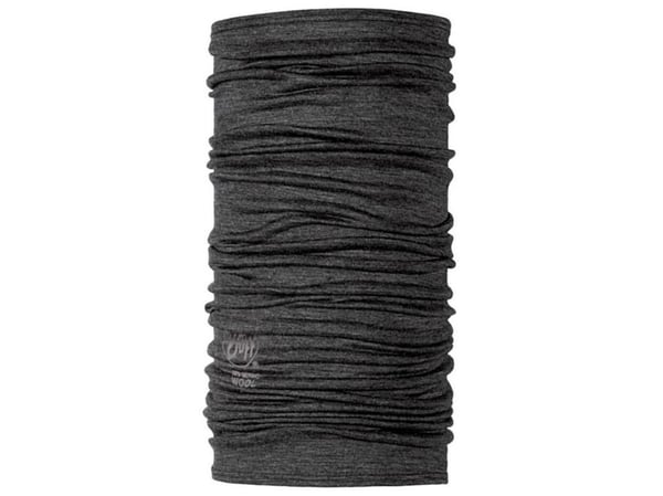 Buff Merino Wool, Halsduk, Unisex, Grå, Ull, Monokromatiskt, Hand wash 30C