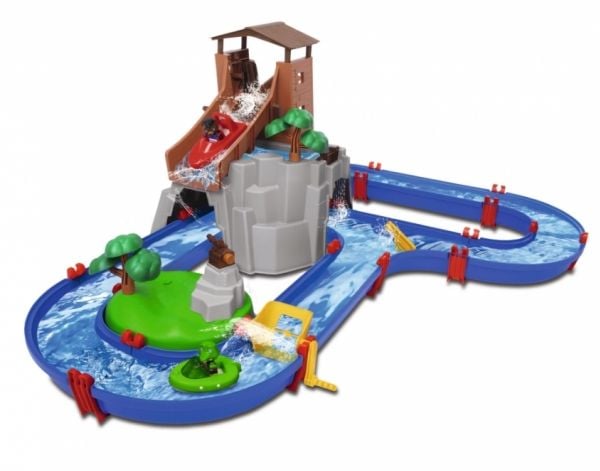 Aquaplay AdventureLand, Vannkanalsystem, 3 år, Flerfarget, Plast